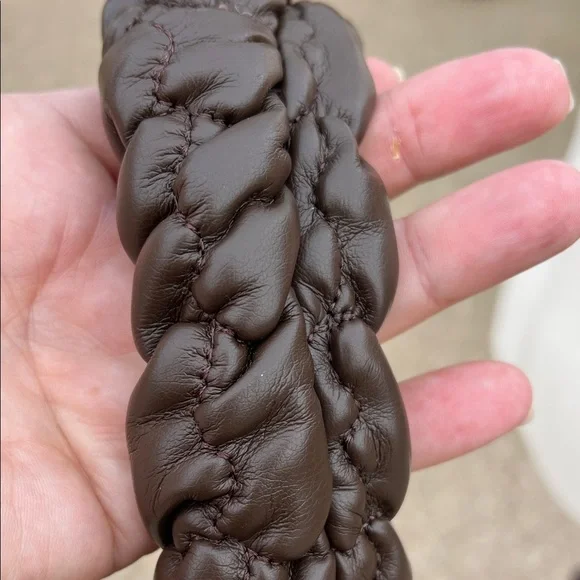 Sondra Roberts | Chocolate Brown Quilted Hobo Bag - Picture 8 of 15